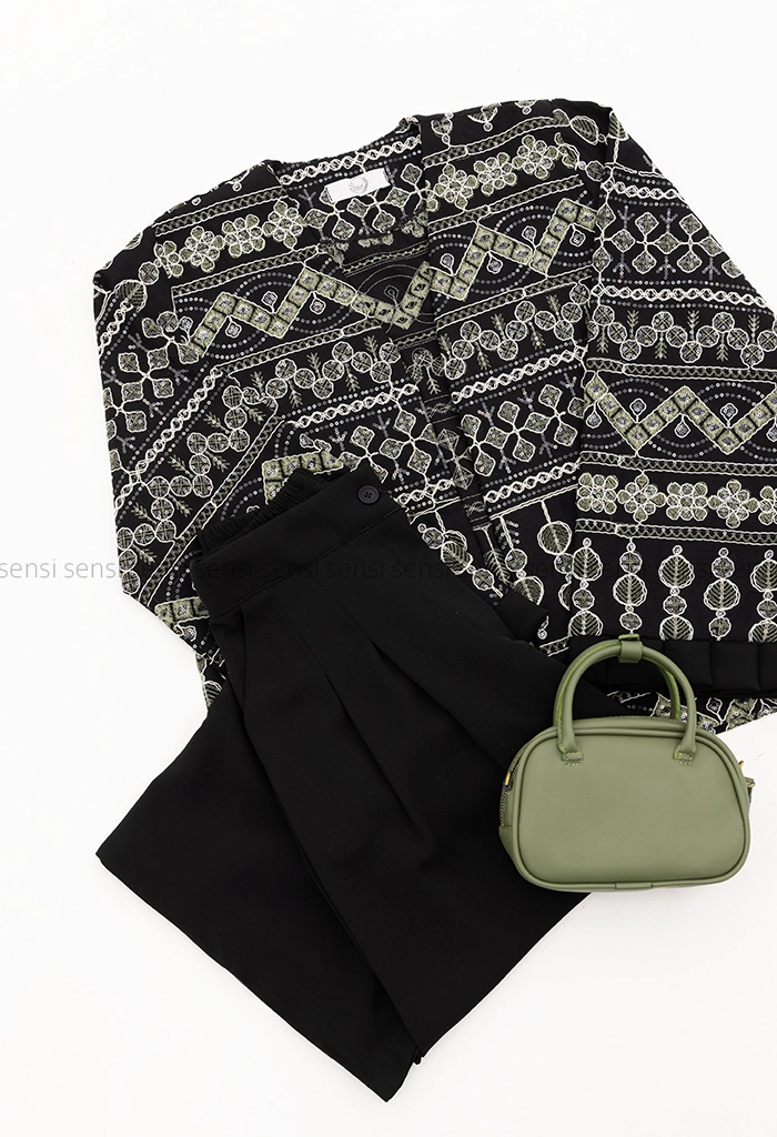 ست کت شلوار گلدوزی کد1005280